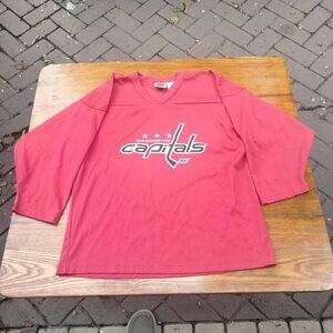 Washington Capitals Size S/M Red Lightweight Team Fan Jersey
